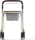 byACRE Scandinavian Butler - Indoor Rollator Walker/Tray and Basket Included/Maximum Stability and Narrow Width/Stylish Design