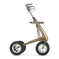 byACRE Carbon Overland/All Terrain Carbon rollator/Big Pneumatic Wheels/Lightweight at only 14.8 lbs/Foldable with seat