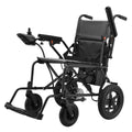 Rubicon DX02- Lightweight (Only 40lbs) Foldable Electric Wheelchair for Seniors - 12 mi Long Cruise Range with 500W Powerful Motor - Airline Approved with Detachable Battery (Model3)