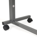 Vaunn Medical Adjustable Overbed Bedside Table With Wheels (Hospital and Home Use)