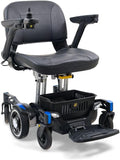 Golden Technologies Buzzaround CarryOn Power Electric Wheelchair - 21" Turning Radius - Folds to 10" - 46 LBS Base - Red/Blue Shrouds Included - GP130