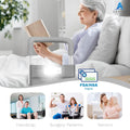 Bed Rails Elderly Adults Safety, Bedside Assist Grab Bar Handrails for Seniors with Motion Sensor Light & Pouch, Adjustable Bed Cane Portable Handle Railing, Fit King Queen Full Twin Bed