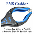 RMS 2-Pack 34 Inch Extra Long Grabber Reacher with Rotating Jaw - Mobility Aid Reaching Assist Tool