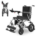 AIRHOT Foldable Electric Wheelchair for Adults, 15 Miles Long Travel Range Power Wheelchair, 300LBS Weight Capacity, All Terrain Motorized Wheelchair for Seniors Portable