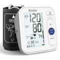 Alcedo Blood Pressure Monitor for Home Use, Automatic Digital BP Machine with Large Cuff for Upper Arm, LCD Screen, 2x120 Memory, Talking Function