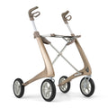 byACRE Carbon Ultralight Rollator Walker - 10.6 lbs Adult Walkers with 4 Wheels and Seat - Lightweight Seated Walkers with Wheels - Foldable Rolling Walker with Seat - Walker for Adults