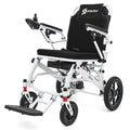 Aotedor Electric Wheelchairs for Adults,22 Miles Long Travel Range with 2 Lithium Batteries All Terrain Power Wheelchair,Ultra Lightweight 39Lbs Folding Compact Motorized Wheelchair,Airline Approved