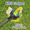 RMS 2-Pack 34 Inch Extra Long Grabber Reacher with Rotating Jaw - Mobility Aid Reaching Assist Tool