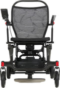 Porto Mobility Ranger Dorsia – 30 lbs Ultra Lightweight Foldable Carbon Electric Wheelchair, Dual Brushless Motors, 12Ah Long Range Battery, Compact Travel Power Chair + Free Travel Bag