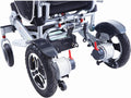 Rubicon DX17 Automatic Foldable Electric Wheelchairs for Adults - Deluxe One Click Fold and Unfold - Super Horse Power (600W Motor Power) - Longest Range (up to 25miles with 2x12AH Dual Battery)