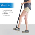 RMS 35 Inch Long Leg Lifter - Durable & Rigid Hand Strap & Foot Loop - Ideal Mobility Tool for Wheelchair, Hip & Knee Replacement Surgery