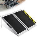 VNN Portable Wheelchair Ramp 4FT, Non-Slip Aluminum Folding Handicap Ramps, Door Threshold Wheelchair Ramps for Home, Threshold Ramp for Home Steps, Scooter Ramp, Doorways