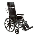 Drive Medical PLA420RBDFA Viper Plus GT Full Reclining Wheelchair with Detachable Full Arms, Black