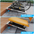 VNN Portable Wheelchair Ramp 4FT, Non-Slip Aluminum Folding Handicap Ramps, Door Threshold Wheelchair Ramps for Home, Threshold Ramp for Home Steps, Scooter Ramp, Doorways