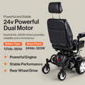 SuperHandy GoRide Power Wheelchair, 300 lbs Capacity, Electric Wheelchair with Dynamic Linx Joystick Controller (GoRide CRZ)