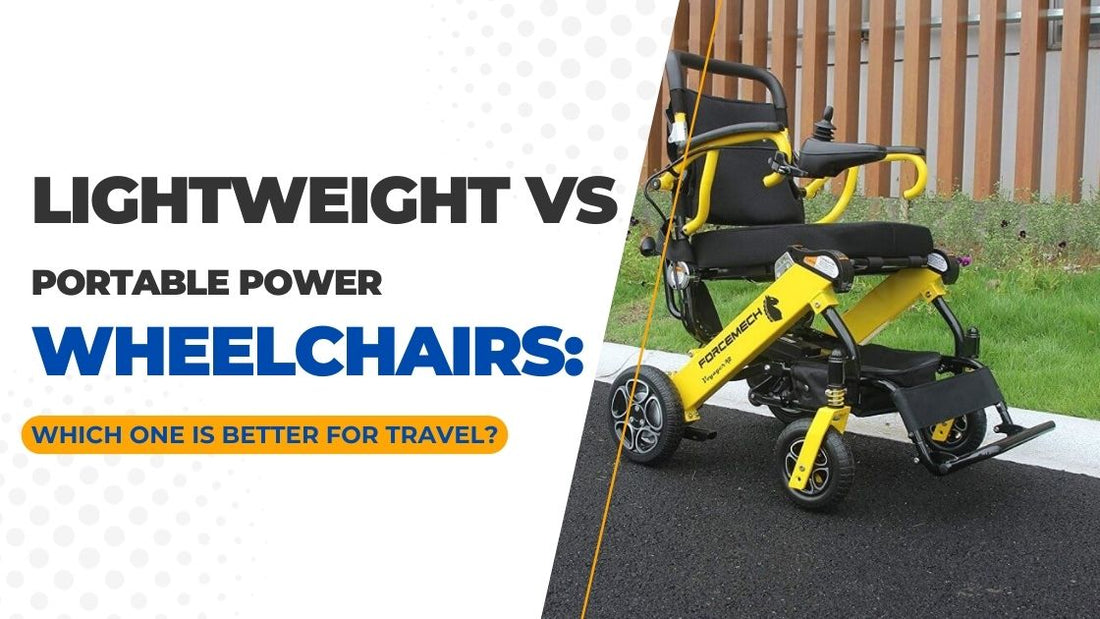 Lightweight vs Portable Power Wheelchairs