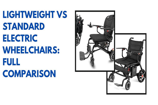 Lightweight vs Standard Electric Wheelchairs: Full Comparison