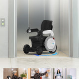 IF HEALTH Intelligent Omni-Directional Electric Wheelchair (Straight Armrest - Indoor Model)