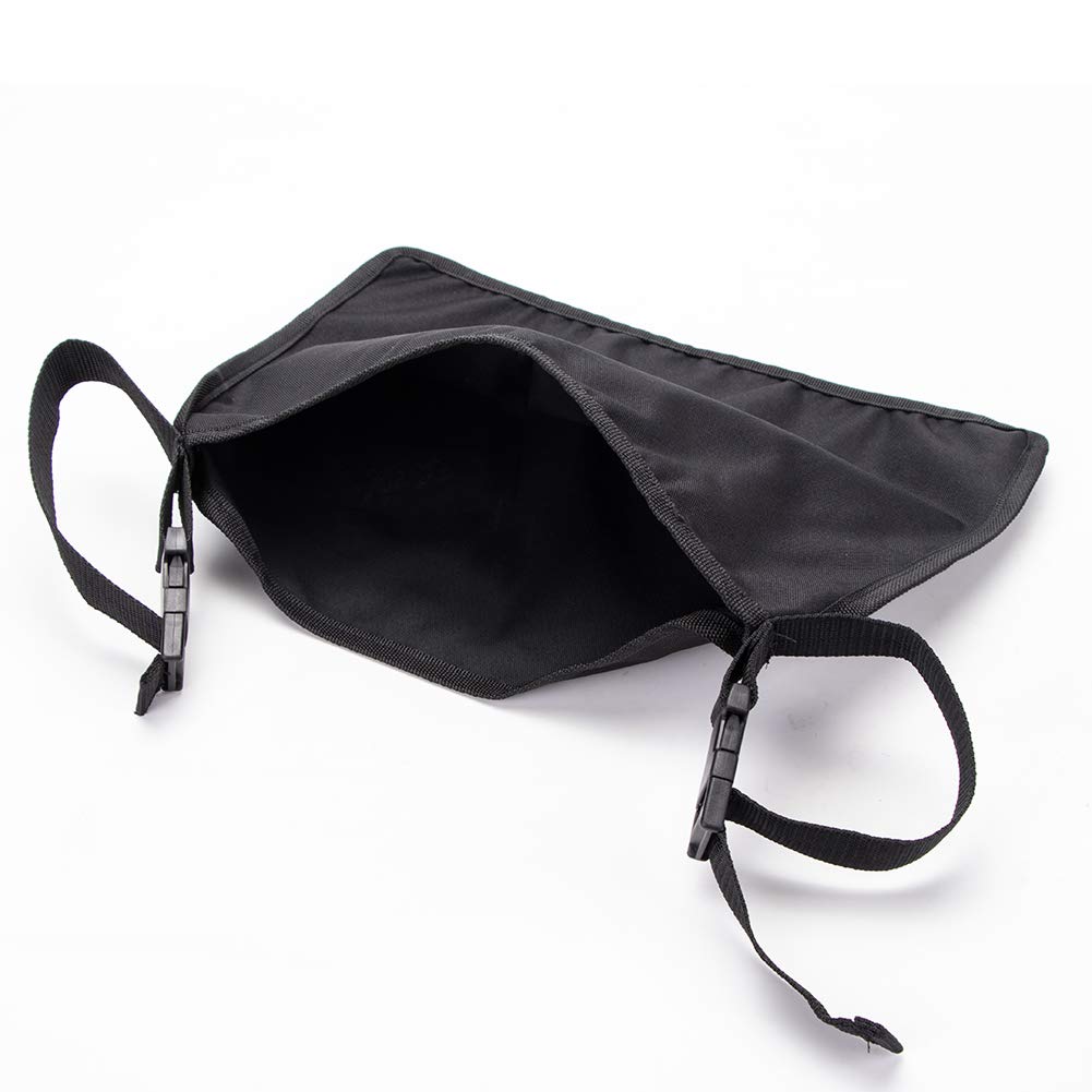 Catheter Bag Covers for Wheelchairs, Wheelchair Under Basket for Infusion Bag, Urine Urainage Bag Holder, A Dignified of Wheelchair Storage Bag, Wheelchair Urine Bag Holder (Black)