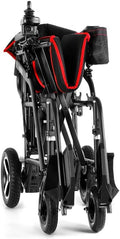 Porto Mobility 2025 Ranger Skylight 30lbs Super Lightweight Weatherproof Foldable Sturdy Dual Motorized Powerful Magnesium Electric Wheelchair(Airplane Ready)