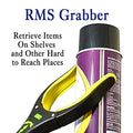 RMS 2-Pack 34 Inch Extra Long Grabber Reacher with Rotating Jaw - Mobility Aid Reaching Assist Tool