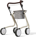 byACRE Scandinavian Butler - Indoor Rollator Walker/Tray and Basket Included/Maximum Stability and Narrow Width/Stylish Design