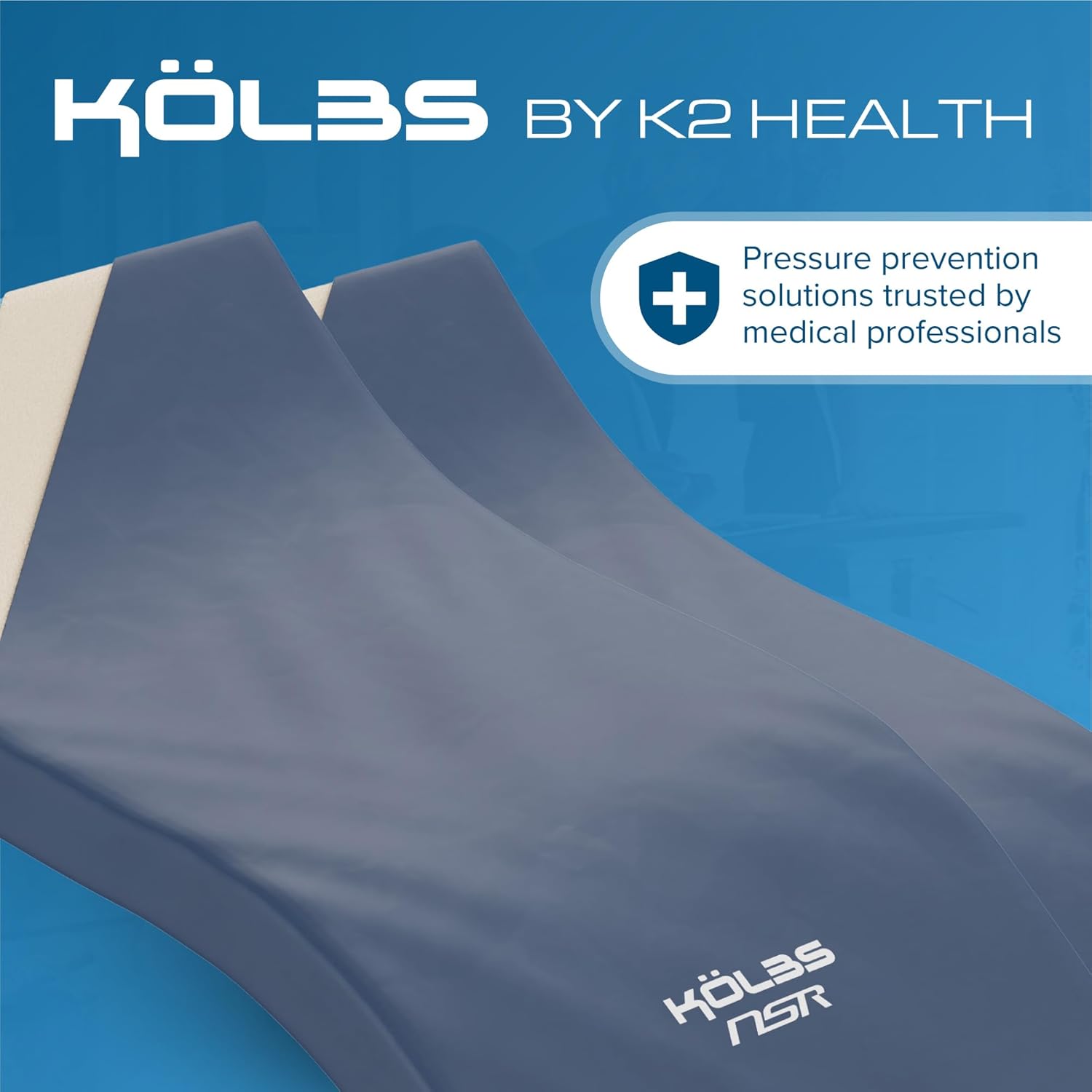 Kölbs NSR Long Term Care Pressure Redistribution Foam Medical Hospital Mattress, for Bedsore Treatment Nursing Homes and at Home Care