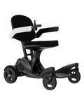 High-End Full Carbon Fiber Electric Wheelchair, 30 Miles All Terrain Motorized Wheelchair w/Dual Lithium Batteries and Brushless Motors,Foldable Power Electric Wheelchair for Adults,Airline Approved