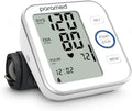 Paramed Blood Pressure Monitor - Bp Machine - Automatic Upper Arm Blood Pressure Cuff 8.7-16.5 inches - Large LCD Display 120 Sets Memory - Device Bag & Batteries Included