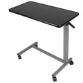 Vaunn Medical Adjustable Overbed Bedside Table With Wheels (Hospital and Home Use)