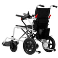 Rubicon DX03- Lightweight (Only 40lbs) Foldable Electric Wheelchair for Seniors - 12 mi Long Cruise Range with 500W Powerful Motor - Airline Approved with Detachable Battery (Model3)