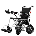 Rubicon DX03- Lightweight (Only 40lbs) Foldable Electric Wheelchair for Seniors - 12 mi Long Cruise Range with 500W Powerful Motor - Airline Approved with Detachable Battery (Model3)