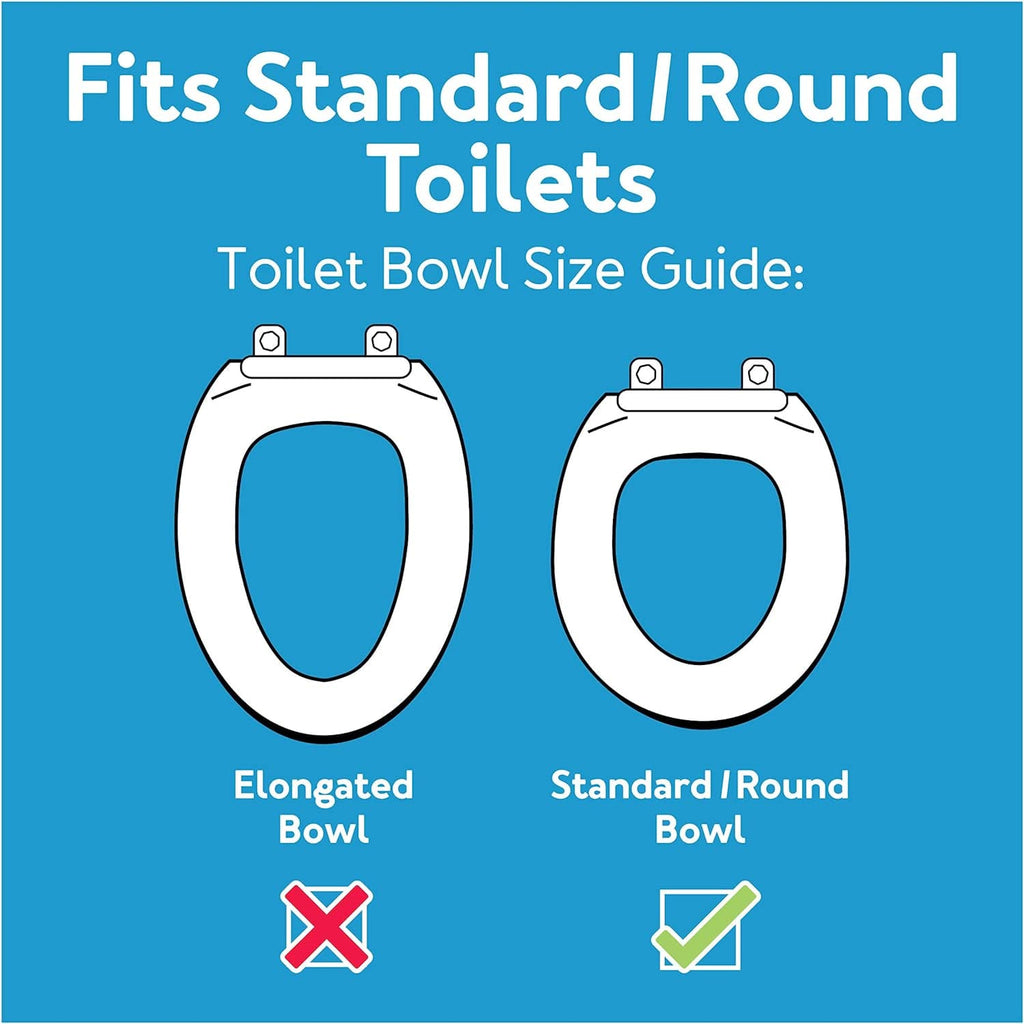 Carex 3.5 Inch Raised Toilet Seat with Arms, Elongated Toilet Seat Riser, 300 lbs Capacity, Elevating and Raising Seat for Elderly and Handicap, Universal, Slip-Resistant with Padded Handles, White