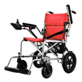 Rubicon DX03- Lightweight (Only 40lbs) Foldable Electric Wheelchair for Seniors - 12 mi Long Cruise Range with 500W Powerful Motor - Airline Approved with Detachable Battery (Model3)