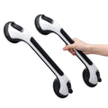 TAILI Grab Bars for Bathtubs and Showers 2 Pack Suction Grab Bar, Heavy Duty Shower Handle Removable Bath Handrails for Seniors and Elderly, Bathroom Safety Grip No Drilling Waterproof,Grey