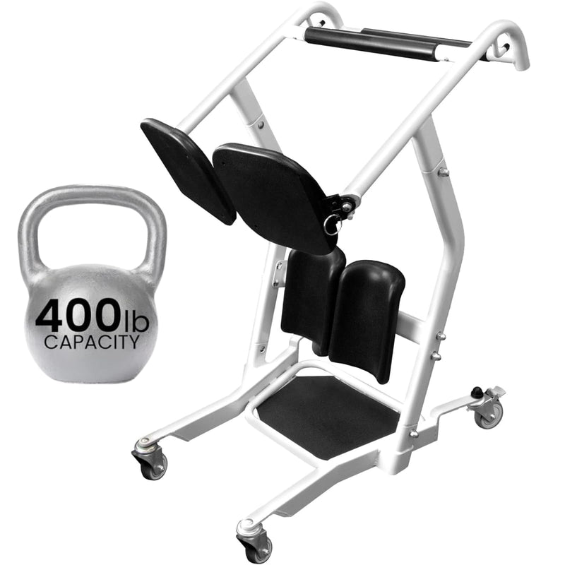 Vive Mobility Sit to Stand Patient Lift for Handicapped - Stand Assist Lift Aid for Home Care Use - Elderly Lift Assist Transfer Device - Transport Chair Stand Assist for Seniors, Adults & Disabled