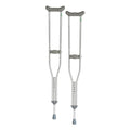 Hugo Mobility Adjustable Crutches for Walking, Tall Adult Walking Crutches, Comfortable Lightweight Crutches with Underarm Pad and Hand Grip