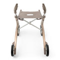 byACRE Carbon Ultralight Rollator Walker - 10.6 lbs Adult Walkers with 4 Wheels and Seat - Lightweight Seated Walkers with Wheels - Foldable Rolling Walker with Seat - Walker for Adults