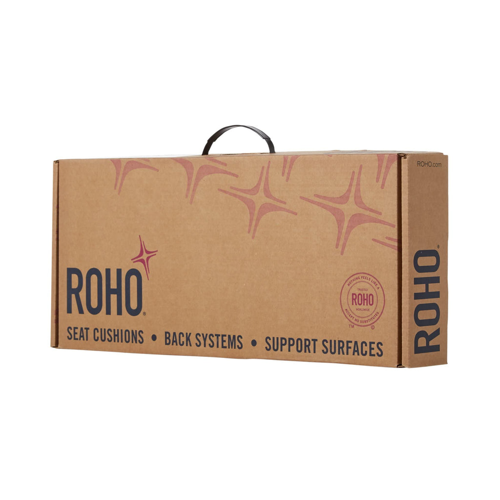 Roho Mosaic Cushion, Standard, Inflatable Seat Cushion for Office Chair, Wheelchair, Cars, Home Living, & Back Pain Support, Adjustable Cushion with Stretchable Cover & Non-Skid Bottom, 18" x 16"