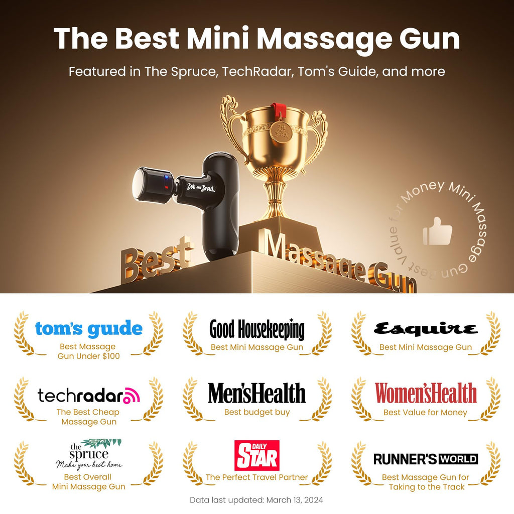 BOB AND BRAD Q2 Pro Mini Massage Gun with Heat and Cold Head,Pocket-Sized Deep Tissue Massager Gun,Portable Percussion Muscle Massager Gun, Ultra Small&Quiet Muscle Massage Gun