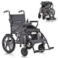 Rubicon DX01 All-Terrain Foldable Electric Wheelchair - 500W Motor, 12 mi Range, 300 lbs Capacity. Durable, Powerful. Silla de Ruedas Electrica para Adultos, Supports up to 300 lbs. (Model4)