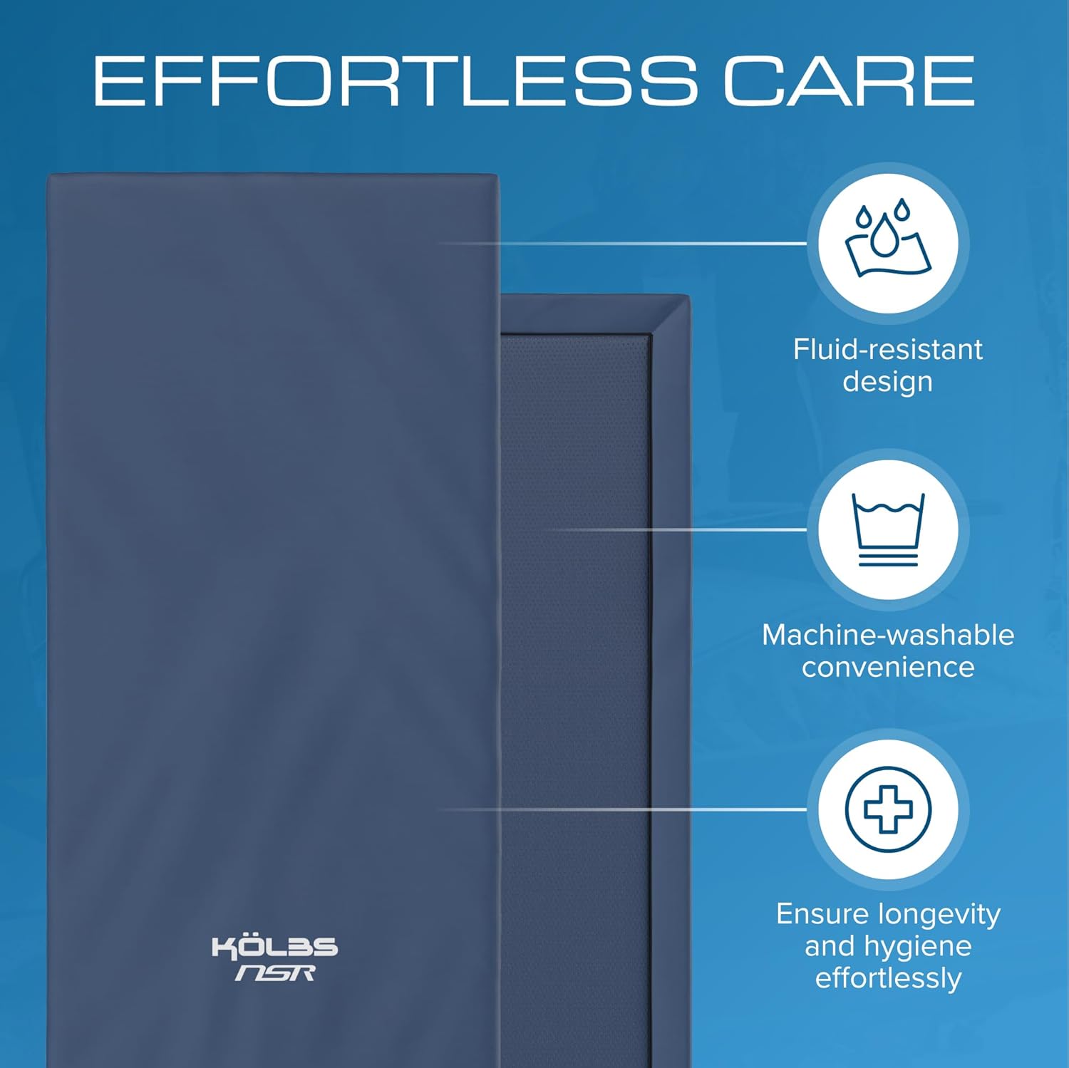 Kölbs NSR Long Term Care Pressure Redistribution Foam Medical Hospital Mattress, for Bedsore Treatment Nursing Homes and at Home Care