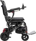 Pride Mobility Jazzy Carbon Power Chair - Electric Wheelchair for Adults, 300 Lbs Weight Capacity, 12 Ah Battery, Black, 17"x17" Black Foam Seat