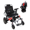 John Dawson Foldable All-Terrain Electric Wheelchair for Adults, 500W Dual Motors, Lightweight Aluminum Alloy Frame, Lithium Battery, 300 lbs Capacity