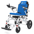 Aotedor Electric Wheelchairs for Adults,22 Miles Long Travel Range with 2 Lithium Batteries All Terrain Power Wheelchair,Ultra Lightweight 39Lbs Folding Compact Motorized Wheelchair,Airline Approved