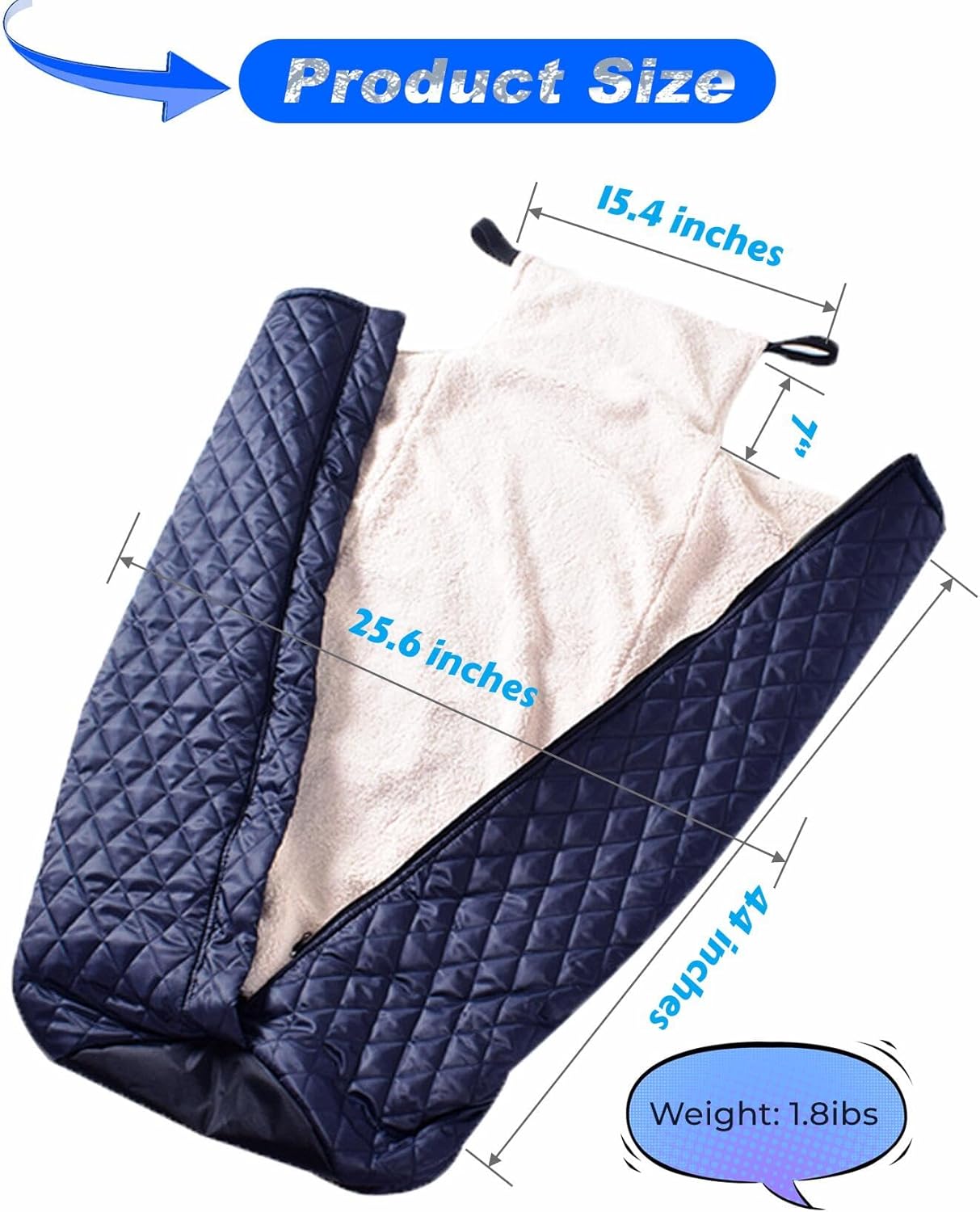 Lightweight Wheelchair Blanket with Zipper, Lambswool Wheelchair Warm Covers Leg/Lap,Knee and Lower Body Universal fit Blankets for wheelchairs