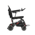 Porto Mobility Ranger Carbon Folding Lightweight Foldable Exclusive Power Wheelchair, Dual Powerful Motor, Easy Release Dual Battery, Airplane Ready Portable Power Wheelchair