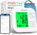 iHealth Track Smart Upper Arm Blood Pressure Monitor with Wide Range Cuff That fits Standard to Large Adult Arms, Bluetooth Compatible for iOS & Android Devices
