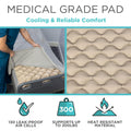 Vive Alternating Air Pressure Mattress Pad - The Original Bed Sore Prevention Solution - Hospital Topper for Bedridden Patients - Includes Waterproof, Breathable Ulcer Cushion & Whisper Quiet Pump