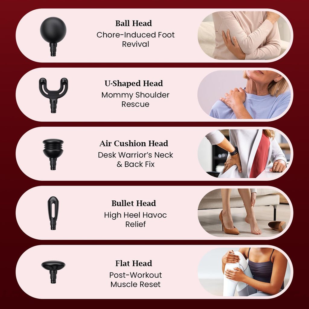 BOB AND BRAD Q2 Pro Mini Massage Gun with Heat and Cold Head,Pocket-Sized Deep Tissue Massager Gun,Portable Percussion Muscle Massager Gun, Ultra Small&Quiet Muscle Massage Gun